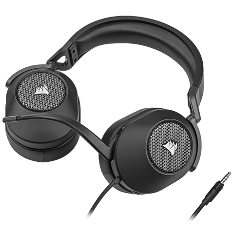 Corsair HS65 SURROUND Auricolare Cablato Portatile Giocare Carbonio