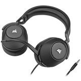 Corsair HS65 SURROUND Auricolare Cablato Portatile Giocare Carbonio