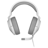Corsair HS55 SURROUND Auricolare Cablato Portatile Giocare Bianco