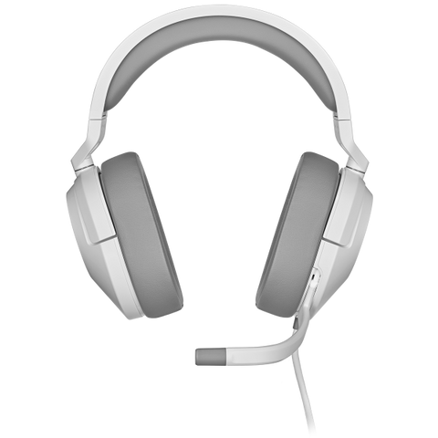Corsair HS55 SURROUND Auricolare Cablato Portatile Giocare Bianco