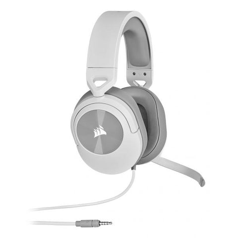 Corsair HS55 SURROUND Auricolare Cablato Portatile Giocare Bianco