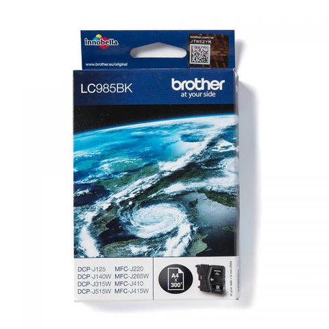 BROTHER LC-985BK CARTUCCIA NERO PER MFC-J220/J265W/J410/DCP-J515W 300PG