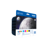 BROTHER LC1000VALBP PACK CARTUCCE NERO+CIANO+MAGENTA+GIALLO PER STAMPANTI BROTHER INK JET