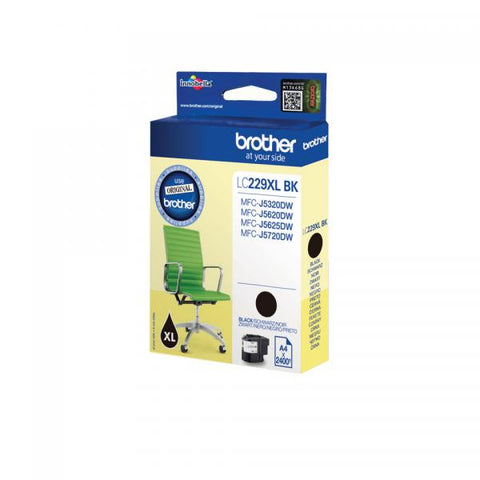 INK BROTHER LC-229XLBK NERO 2400PP X MFC-J5320DW MFC-J5620DW MFC-J5720DW