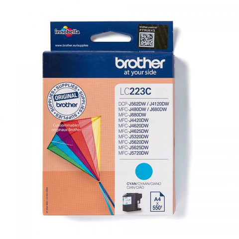 BROTHER LC-223C INK JET CIANO