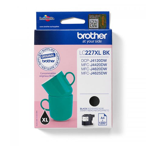 BROTHER LC-227XLBK CARTUCCIA NERO PER MFC-J4420DW/J4620DW 1.200PG