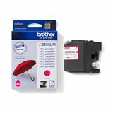 BROTHER LC-225XLM CARTUCCIA MAGENTA PER MFC J4420DW-J4620DW-J5320DW-J5620DW-J5720DW 1.200PG