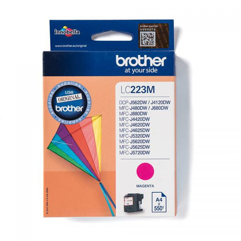 BROTHER LC-223M CARTUCCIA 550PG MAGENTA