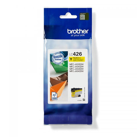 CARTUCHO DE TINTA BROTHER LC426Y GIALLO PARA MFC-J4335DWXL, MFC-J4340DW, 4540DW 1.500 PÁGINAS 