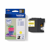 BROTHER LC-221Y CARTUCCIA GIALLO PER DCP-J562DW/MFC-J480DW-J680DW-J880DW 260 PAG