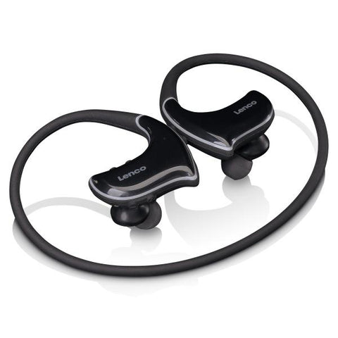 Lenco BTX-750BK cuffia e auricolare Cuffie Wireless In-ear Sport Micro-USB Bluetooth Nero