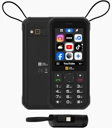 AGM Mobile M11 4G Robustes 4G-Telefon 2,8" Display IP68/IP69K 4000 mAh Schwarz