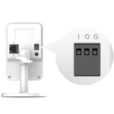 Imou Telecamera Cube IP/Wi-Fi 4 MP 2.8 mm IR mic con interfaccia allarme