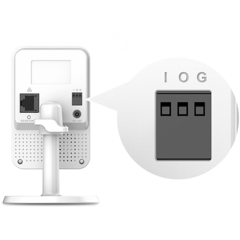 Imou Telecamera Cube IP/Wi-Fi 4 MP 2.8 mm IR mic con interfaccia allarme