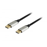 Cable Premium DisplayPort 1.4 EQUIP 119265 CAVO DISPLAYPORT MASCHIO-MASCHIO 8K 60Hz HDR/DSC/MST 5 MT NERO