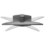 EQUIP 650126 STAFFA PER MONITOR 17"-32 INDIPENDENTE ALLUNGABILE VERTICALMENTE SUPPORTA FINO A 8KG VESA FINO A 100x100 BALCK