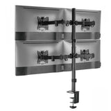 Equip 650159 supporto da tavolo per Tv a schermo piatto 81,3 cm (32") Morsa Nero