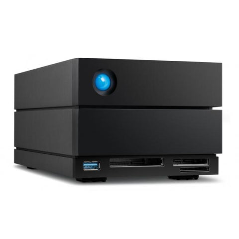 LACIE 2BIG DOCK STLG32000400 ARRAY UNITA' DISCO RIGIDO 32 TB 2 ALLOGGIAMENTI (SATA-600) - HDD 2 x 16 TB THUNDERBOLT 3, USB 3.2 GEN 2 (ESTERNA) NERO