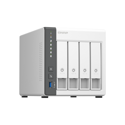 QNAP TS-433 NAS Tower Collegamento ethernet LAN Cortex-A55