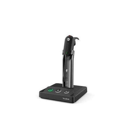 Yealink WH63 Portable UC Auricolare Wireless A clip, A Padiglione, Passanuca Ufficio Base di ricarica Nero