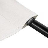 Hama 00021156 schermo da sfondo Bianco Cotone