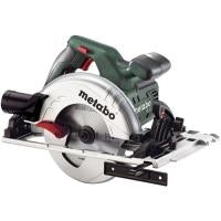 Metabo KS 55 FS - Kreissge - Handkreissge - robuste Sge - rutschfester Griffbereich und gut sichtbarer Schnittanzeiger - 1200 W - Leerlaufdrehzahl: 5600 /min - Schwenkbereich von/bis: 0 / + 47  (