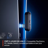SteelSeries Headset Arctis Nova Wireless white 61687 - Kopfhrer - 22 KHz (61687)