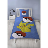 Set letto - POKEMON - Pikachu III - Microfibra - 1 copripiumino 140 x 200 cm + 1 federa 63 x 63 cm