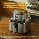 Cosori Iconic Single Heiluftfritteuse 6,2 l Edelstahl 1725 W CAF-SE601S-CEU