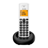 ALCATEL E160 CORDLESS DECT AMPIO DISPLAY A 2 LINEE BLOCCO CHIAMATE IN ARRIVO CON TASTO DEDICATO WHITE