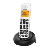 ALCATEL E160 CORDLESS DECT AMPIO DISPLAY A 2 LINEE BLOCCO CHIAMATE IN ARRIVO CON TASTO DEDICATO WHITE