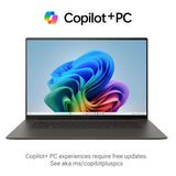ASUS ZENBOOK S16 UM5606WA-RK023W COPILOT+ PC 16" OLED WQXGA+ AMD RYZEN AI 9 HX 370 RAM 32GB-SSD 2TB NVMe-AMD RADEON 890M-WI-FI 7-WIN 11 HOME GRIGIO (90NB13M1-M00NP0)
