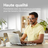 Crucial E100 - SSD - 2 TB - intern - M.2 2280 - PCIe 4.0 x4 (NVMe)