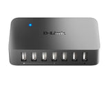 D-LINK DUB-H7 HUB A 7 PORTE USB 2.0 COLORE NERO