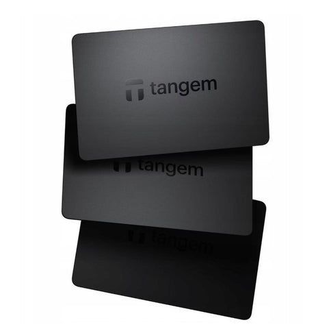 TANGEM Wallet 2.0 - Secure Crypto 3 Card Set Black (TG128X3-B)