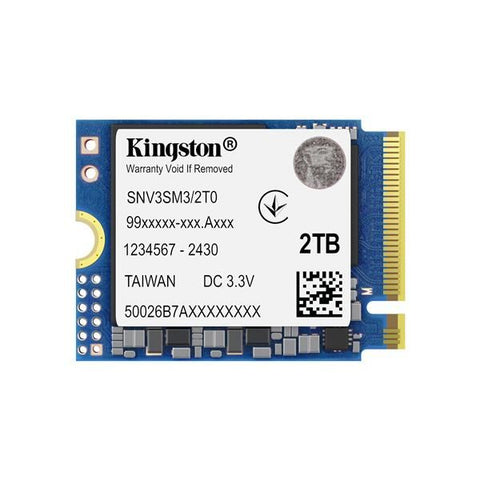 Kingston NV3 - SSD - 2 TB - intern - M.2 2230 - PCIe 4.0 x4 (NVMe)