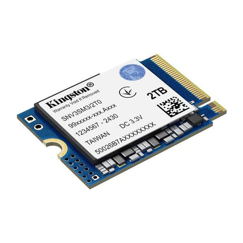 Kingston NV3 - SSD - 2 TB - intern - M.2 2230 - PCIe 4.0 x4 (NVMe)