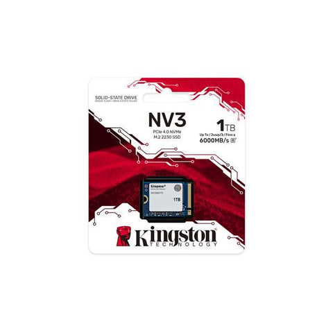 Kingston NV3 - SSD - 1 TB - intern - M.2 2230 - PCIe 4.0 x4 (NVMe)