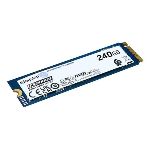 Kingston Data Center DC2000B - SSD - Enterprise - 240 GB - intern - M.2 2280 - PCIe 4.0 x4 (NVMe)