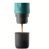 OutIn Nano, Schwarz, T?rkis, Gemahlener Kaffee, 20 bar, 92 ?C, 0,08 l, 7500 mAh