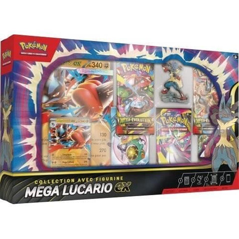 Pokémon Mega Lucario EX Figure Collection Box