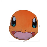 Cuscino 3D Premium - POKEMON - Viso di Charmander - Microfibra - 40 cm