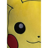 Cuscino 3D Premium - POKEMON - Pikachu Face - Microfibra - 40 cm