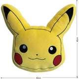 Cuscino 3D Premium - POKEMON - Pikachu Face - Microfibra - 40 cm
