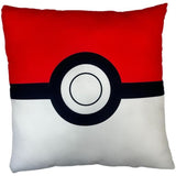 Cuscino bifacciale - Quadrato - POKEMON - Poké-Ball e Starter - Microfibra - 40 x 40 cm