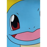 Cuscino bifacciale - Quadrato - POKEMON - Pikachu e Squirtle - Microfibra - 40 x 40 cm