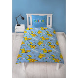 Set letto - POKEMON - Pikachu - Microfibra - 1 copripiumino 140 x 200 cm + 1 federa 63 x 63 cm