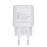 RIVACASE CACARICABATTERIE DA RETE 20 W PD 1 x USB-A 1 x USB-C BIANCO