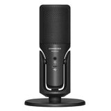 SENNHEISER PROFILE MICROFONO USB CON SUPPORTO DA TAVOLO DESIGN PLUG & PLAY IDEALE PER PODCASTING E STREAMING CAPSULA CONDENSATORE CARDIOIDE CAVO USB-C 1,2 MT - NERO