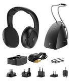 SENNHEISER RS 120-W CUFFIE WIRELESS A PADIGLIONE TV BLUETOOTH BASE DI RICARICA NERO